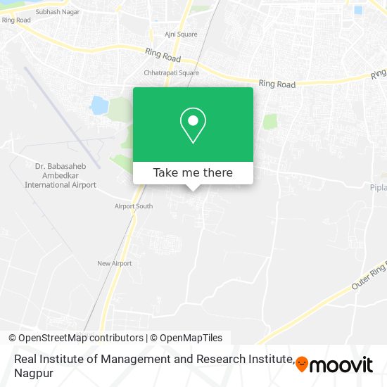 Real Institute of Management and Research Institute map