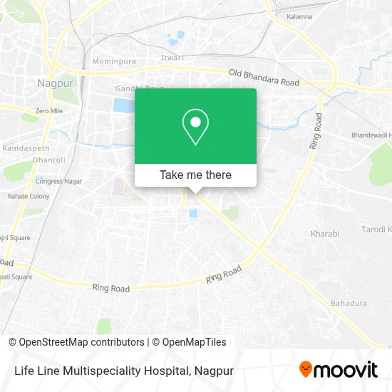 Life Line Multispeciality Hospital map
