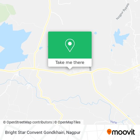 Bright Star Convent Gondkhairi map