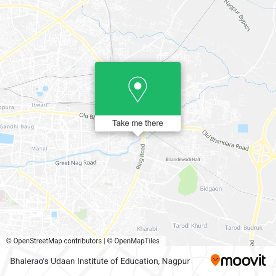 Bhalerao's Udaan Institute of Education map