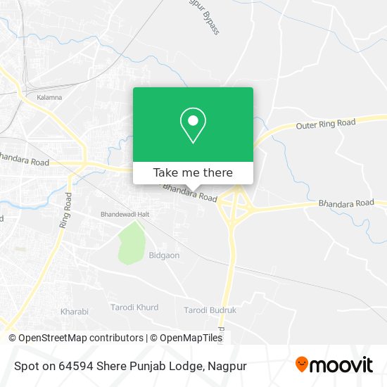 Spot on 64594 Shere Punjab Lodge map