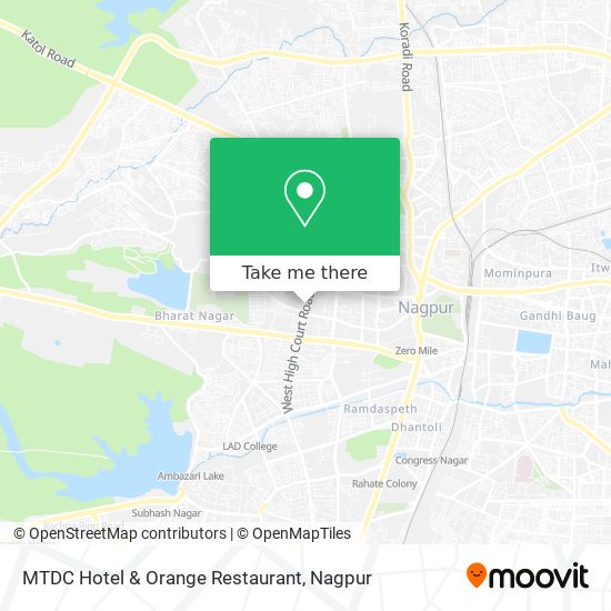 MTDC Hotel & Orange Restaurant map