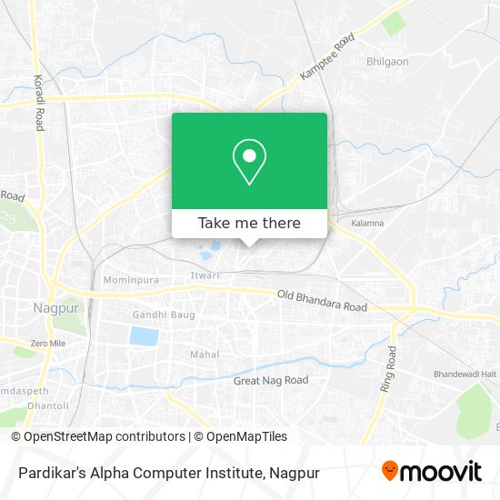 Pardikar's Alpha Computer Institute map