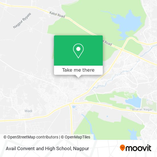 Avail Convent and High School map
