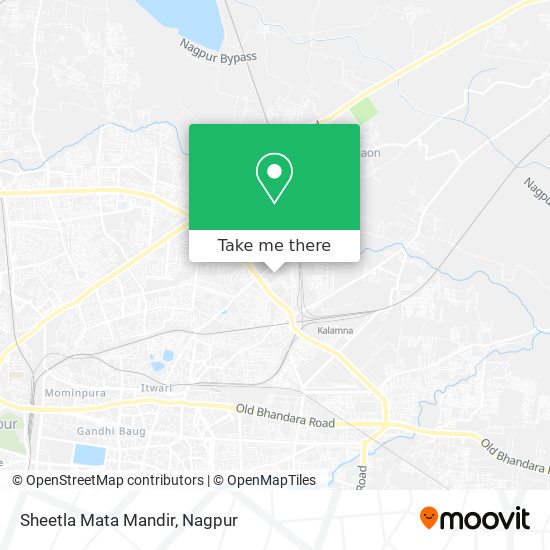 Sheetla Mata Mandir map