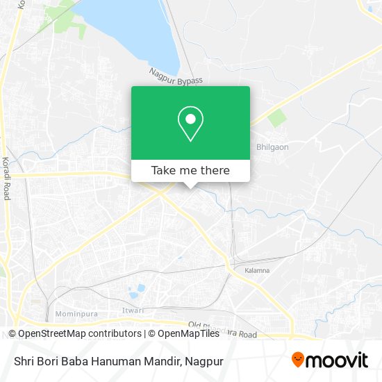 Shri Bori Baba Hanuman Mandir map