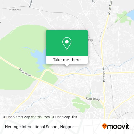 Heritage International School map