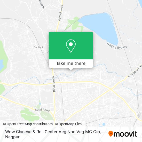 Wow Chinese & Roll Center Veg Non Veg MG Giri map