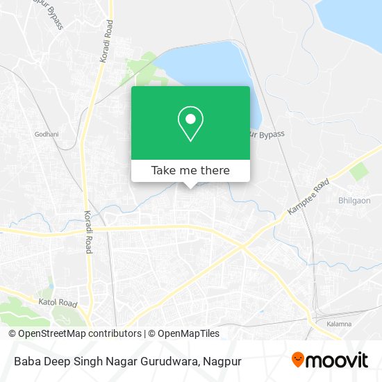 Baba Deep Singh Nagar Gurudwara map