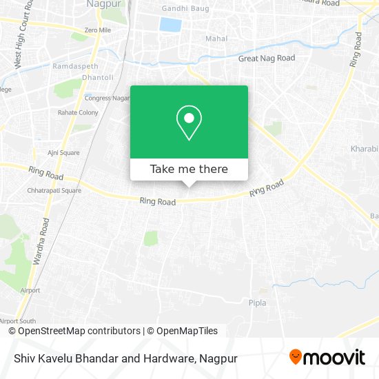 Shiv Kavelu Bhandar and Hardware map