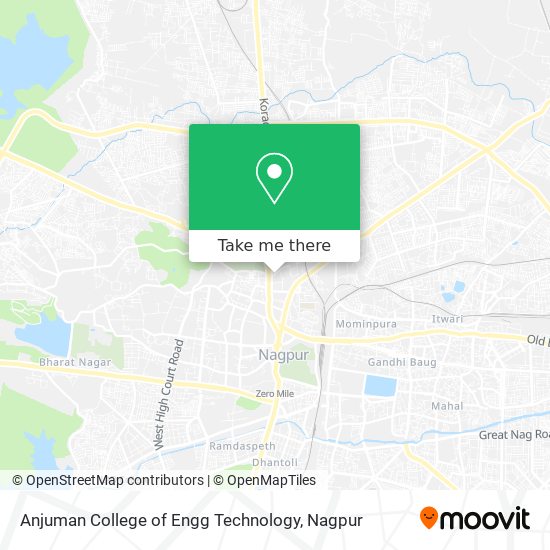 Anjuman College of Engg Technology map