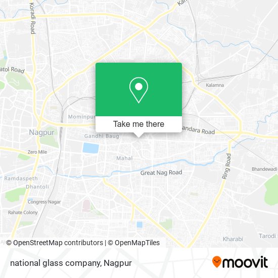 national glass company map