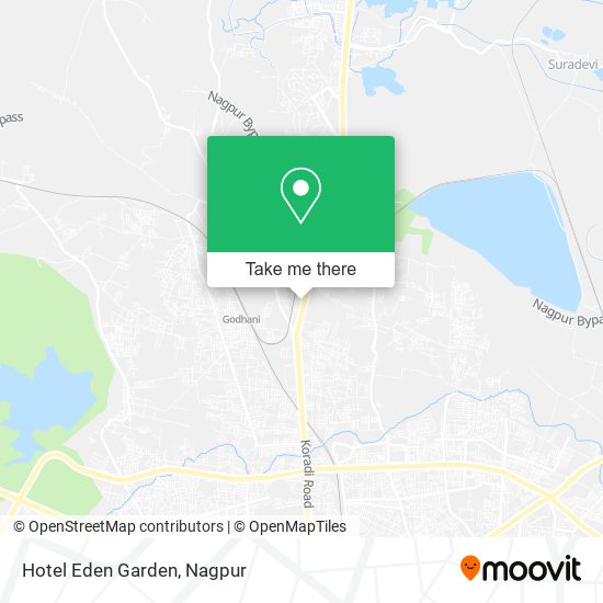 Hotel Eden Garden map