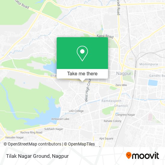 Tilak Nagar Ground map