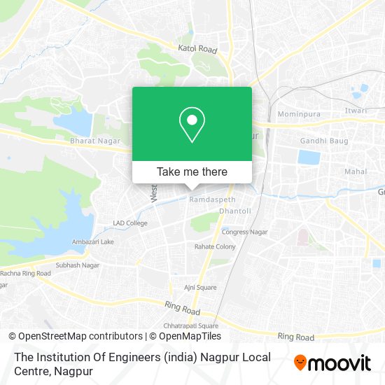 The Institution Of Engineers (india) Nagpur Local Centre map