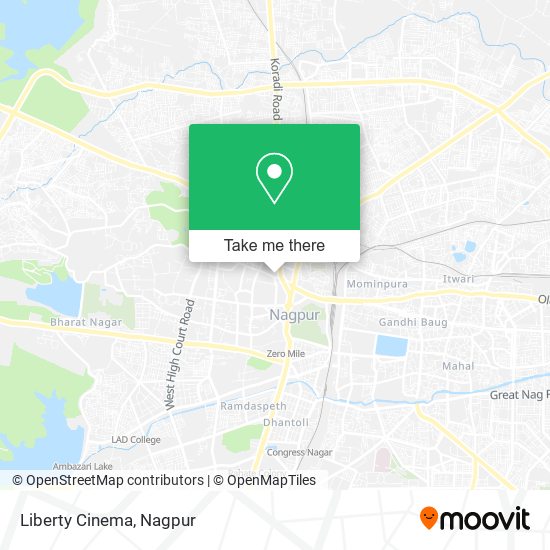 Liberty Cinema map