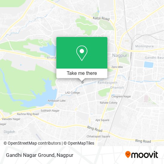 Gandhi Nagar Ground map