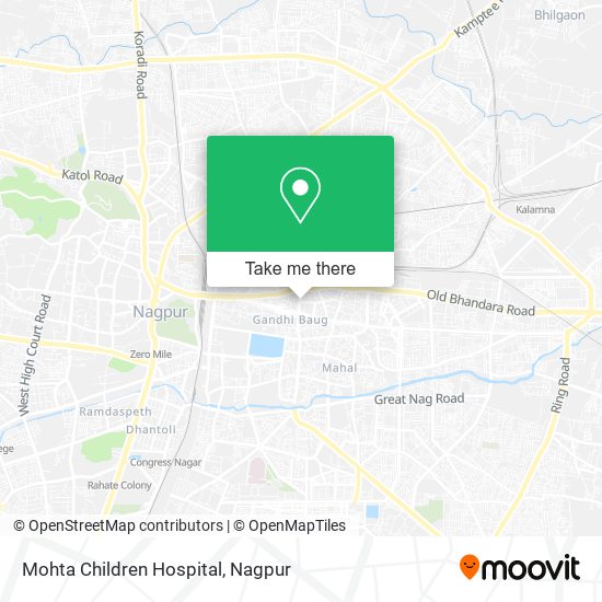 Mohta Children Hospital map