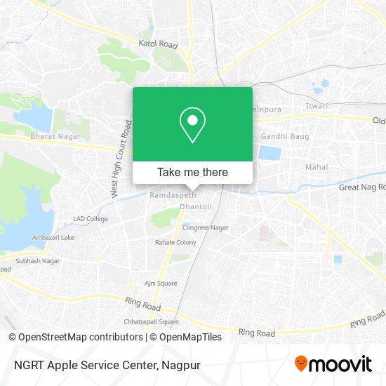 NGRT Apple Service Center map