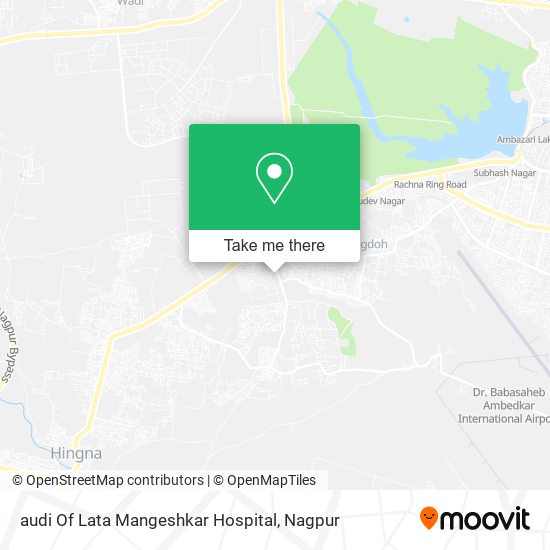 audi Of Lata Mangeshkar Hospital map