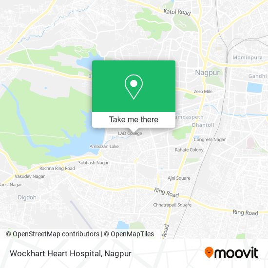 Wockhart Heart Hospital map