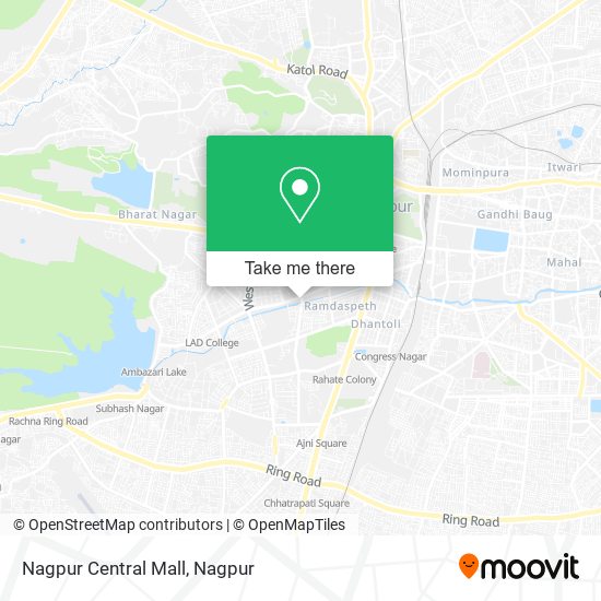 Nagpur Central Mall map