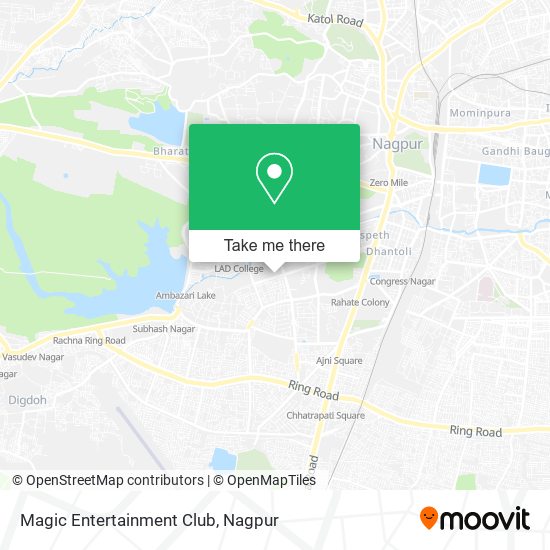 Magic Entertainment Club map