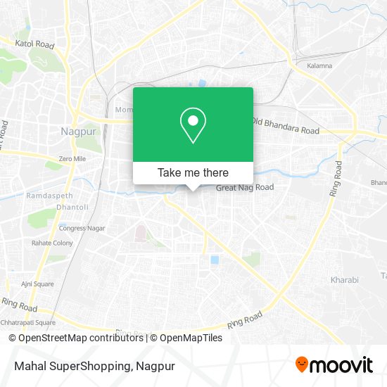 Mahal SuperShopping map