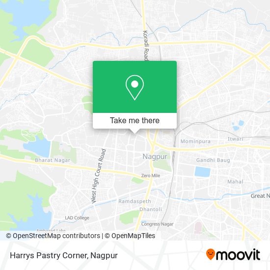 Harrys Pastry Corner map