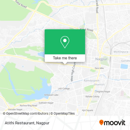 Atithi Restaurant map