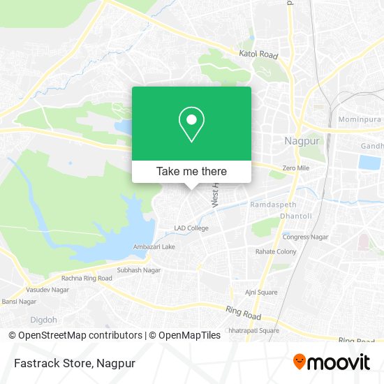 Fastrack Store map