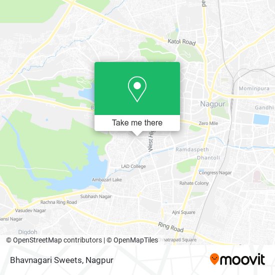 Bhavnagari Sweets map