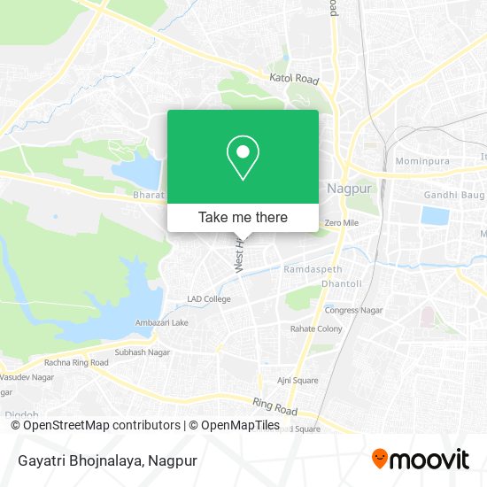 Gayatri Bhojnalaya map