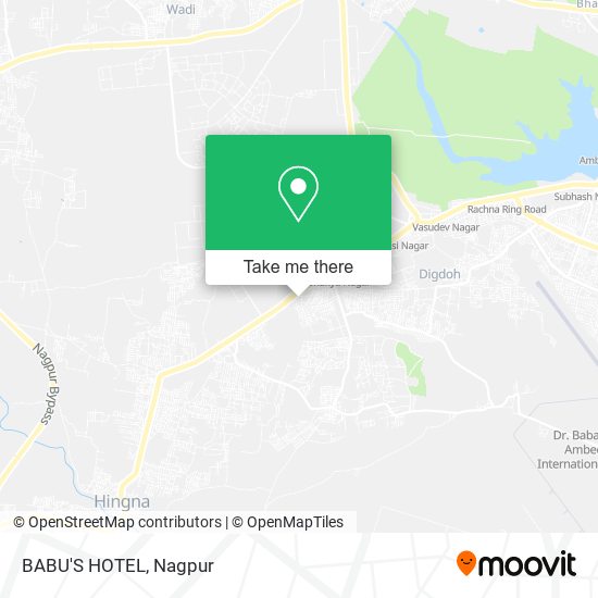 BABU'S HOTEL map