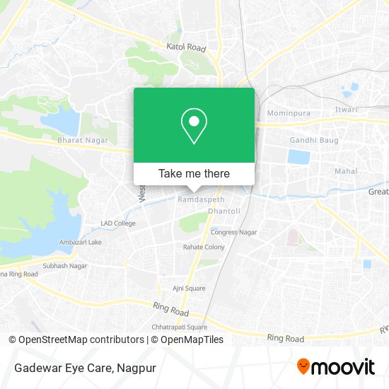 Gadewar Eye Care map