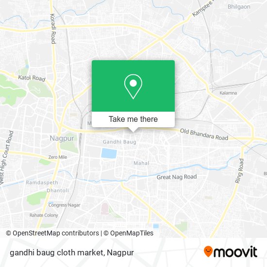 gandhi baug cloth market map