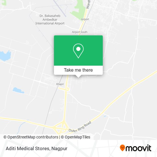 Aditi Medical Stores map