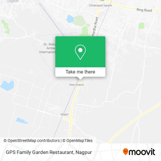 GPS Family Garden Restaurant map