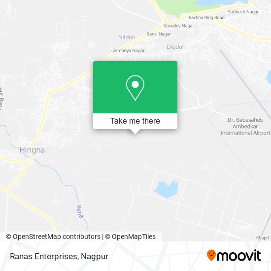 Ranas Enterprises map