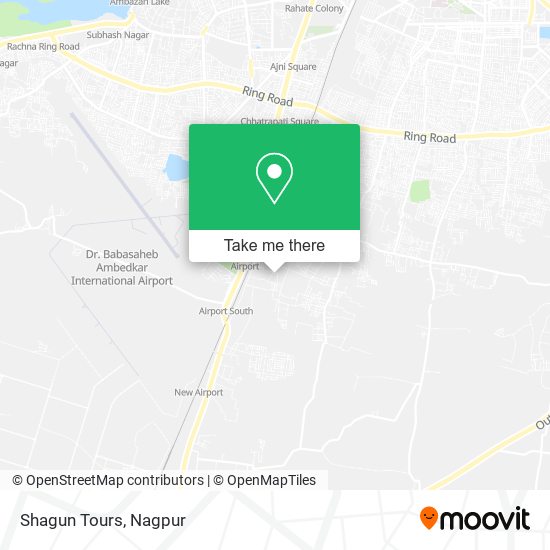 Shagun Tours map