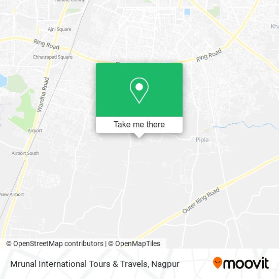 Mrunal International Tours & Travels map