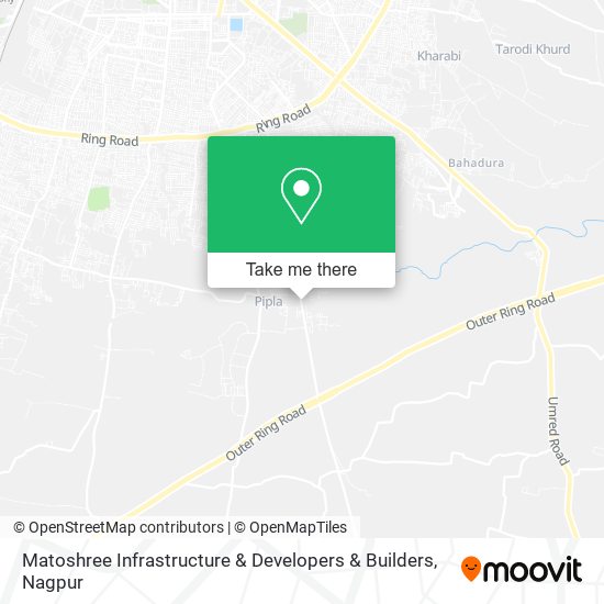 Matoshree Infrastructure & Developers & Builders map