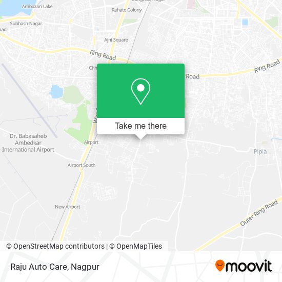 Raju Auto Care map