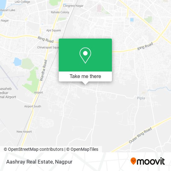 Aashray Real Estate map
