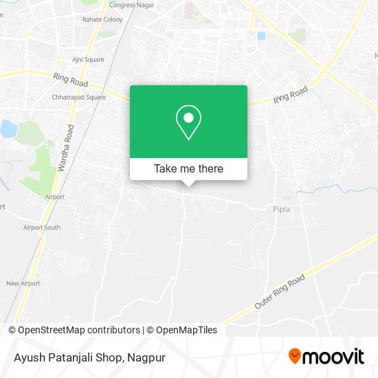 Ayush Patanjali Shop map