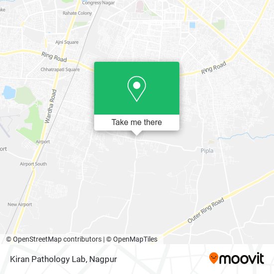 Kiran Pathology Lab map