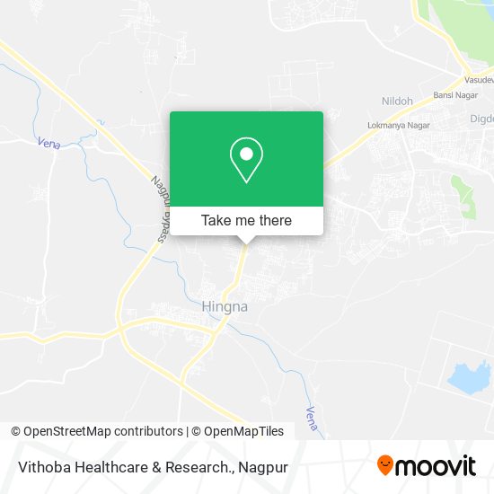 Vithoba Healthcare & Research. map