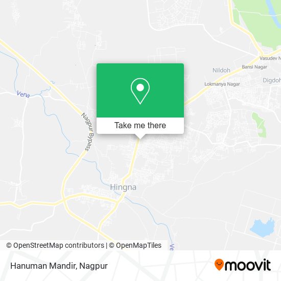 Hanuman Mandir map