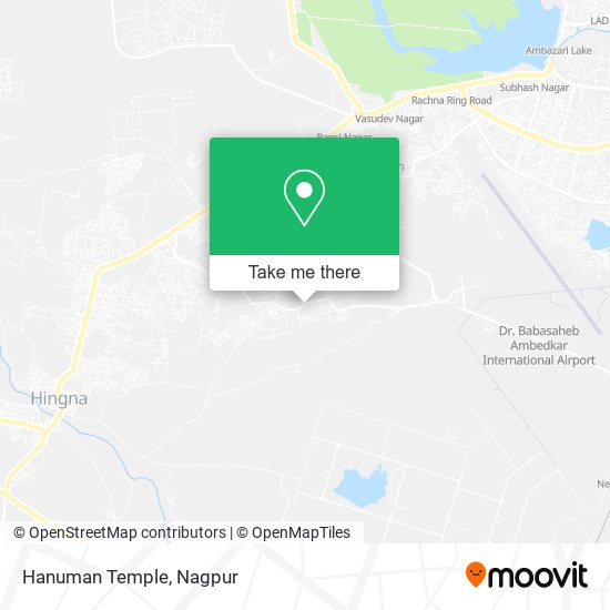 Hanuman Temple map