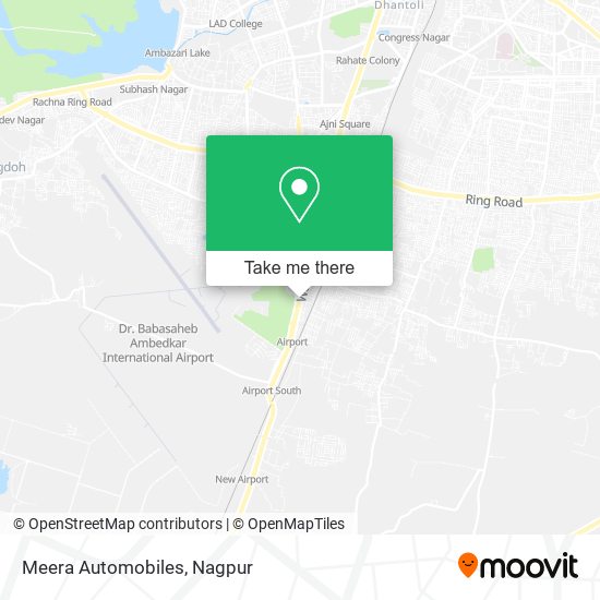 Meera Automobiles map